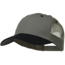2 Tone Cotton Twill Low Profile Nylon Mesh Back Cap