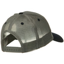 2 Tone Cotton Twill Low Profile Nylon Mesh Back Cap