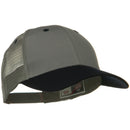 2 Tone Cotton Twill Low Profile Nylon Mesh Back Cap