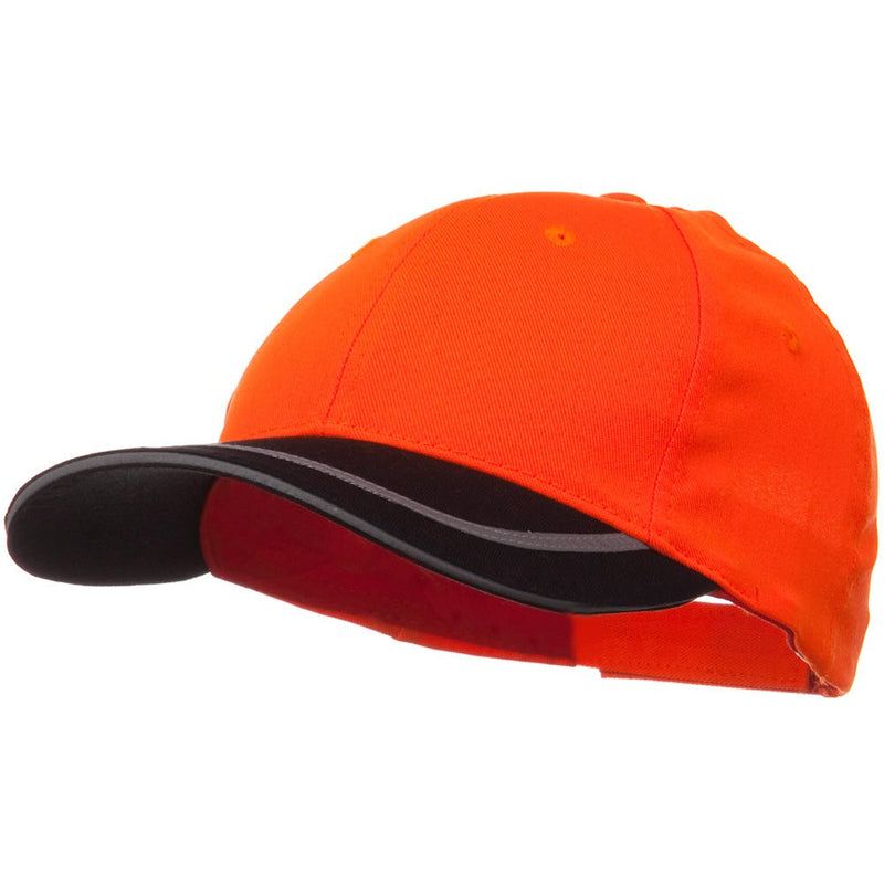 6 Panel Poly Twill Safety Cap