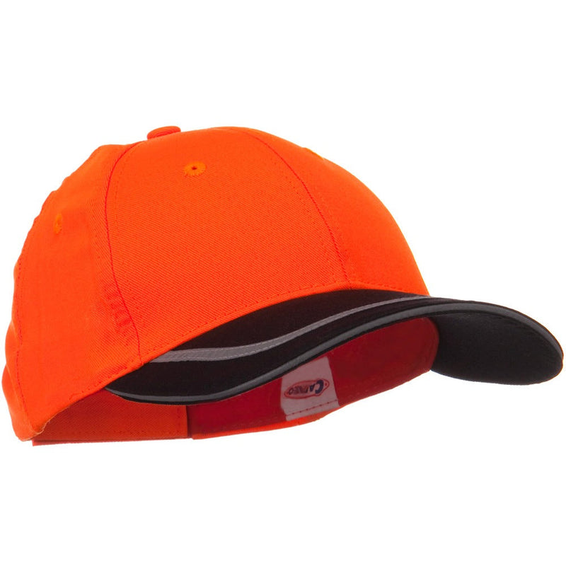 6 Panel Poly Twill Safety Cap
