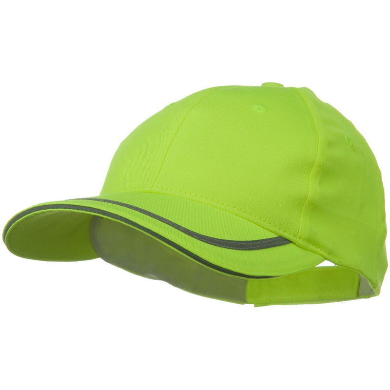 6 Panel Poly Twill Safety Cap