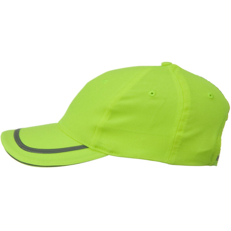 6 Panel Poly Twill Safety Cap