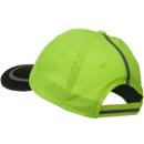 6 Panel Poly Twill Safety Cap