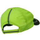 6 Panel Poly Twill Safety Cap