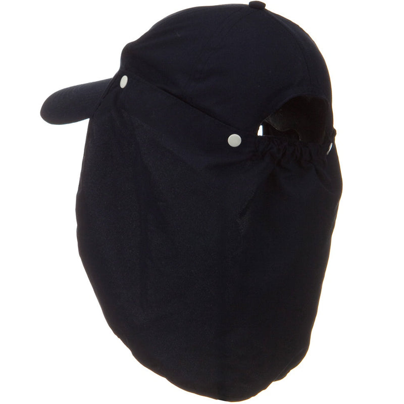 Water Repellent Microfiber Sun Block Flap Cap