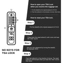 3 Piece Luggage Sets PC Lightweight & Durable Expandable Suitcase with Two Hooks, Double Spinner Wheels, TSA Lock, (21/25/29) Black