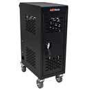 16-Compartment Removable Locking Charging Cabinet for Laptop, Chromebook-Black