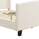 Platform Bed Frame With Tall Headboard And High Footboard by HouseOfZazla