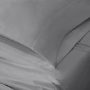 4-Piece King Stretch Jersey Sheet Set,Grey by Montret