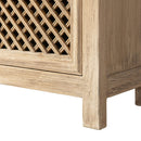 Arden - 2 Door Accent Storage Cabinet - Natural by HouseOfZazla