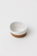 Waylon Pinch Bowl - Brown/White - Set of 4