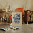 Retro Sardine Tin Wall Art – Blue & Beige Kitchen Decor