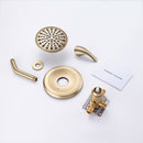 6 In. 6-Spray Balancing Shower Head Shower Faucet