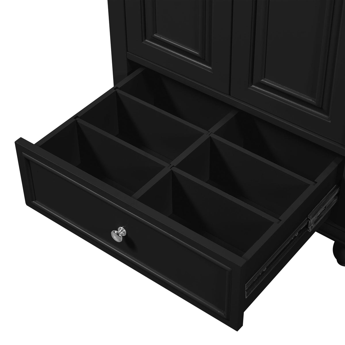 Modern Bathroom Vanity With Sink, Cabinet With Drawer And Dividers, Rectangular Storage Unit, photo 5 of 40