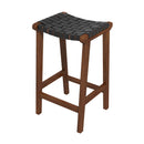 James - Mid-Century Modern Genuine Counter Stool by HouseOfZazla