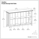 Acadian - Handcrafted Cube Storage