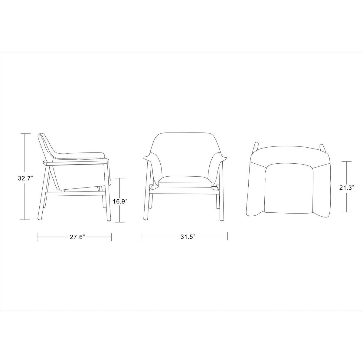 Miller - Weave Accent Armchair, photo 4 of 12