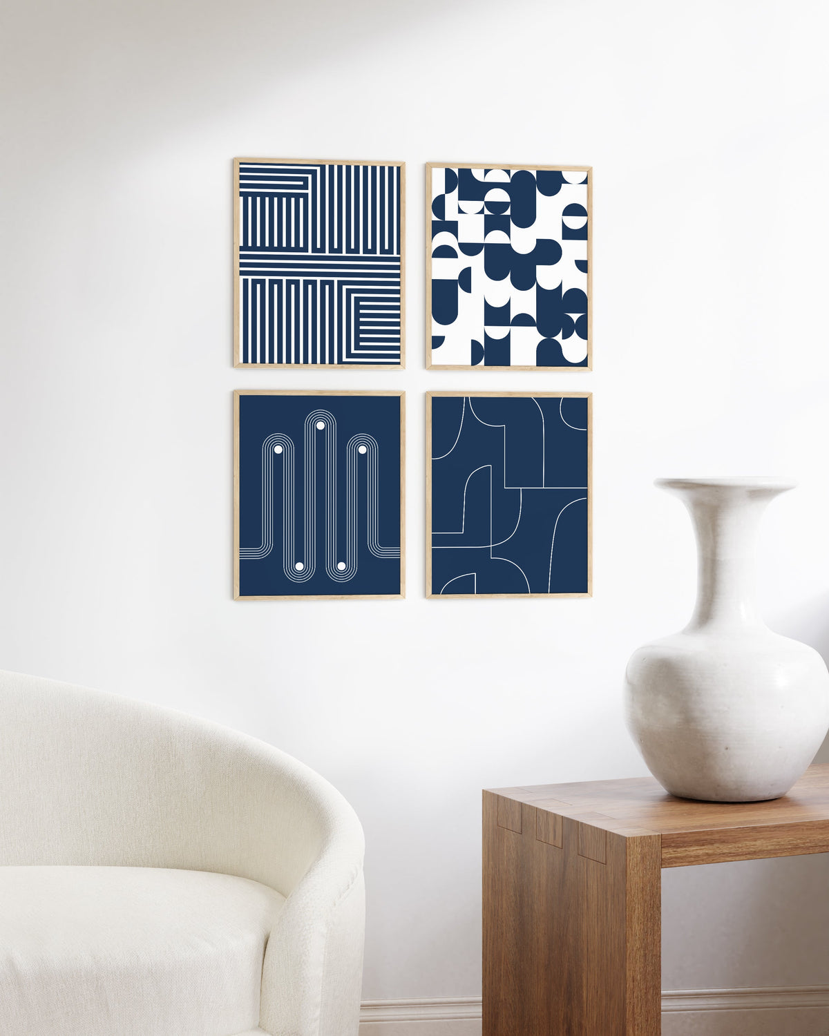 Navy abstract, photo 3 of 3