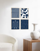 Navy abstract