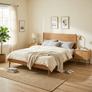 Cohron Solid Wood Platform Bed (Cal King)