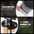 1350 W Outdoor Electric BBQ Grill with Removable Stand Easy to Install by DirectDeals