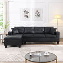 Modern Sectional Sofa Set With L Shape Chaise Lounge, Cup Holder, 4 Seat by HouseOfZazla