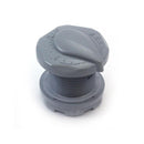 Air Control 1" Under Skirt w/Designer Cap - 2-1/2"OD Grey (13584)