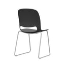 Stacking Chairs (Set of 4) - Black by Unique Piece Furniture