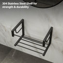 Wall Mounted Rectangular Bathroom Sink With Towel Bar & Overflow - White by HouseOfZazla