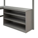 Loft Bed With Shelves With Desk by HouseOfZazla