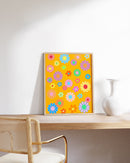 Colorful daisies