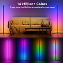 RGB Corner Floor Lamp, Support App, Music Sync by EP Designlab LLC