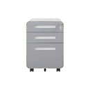 3 Drawer Mobile File Cabinet Under Desk Office,Simple Style Versatile Storage Cabinet for Legal/Letter/A4 Files, 5 Wheel Design Anti-Tilting Cold Rolled Steel Waterproof Moisture-Proof Black