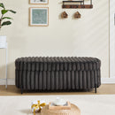 Flip Top Storage Bench With Metal Legs by HouseOfZazla