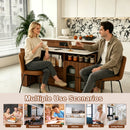 Extendable Kitchen Island with Rotating Table