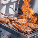 13742 | Stainless Tabletop Propane Gas Grill by Monument Grills