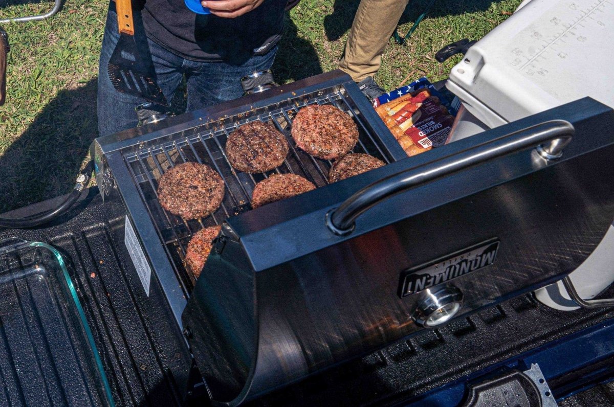 13742 | Stainless Tabletop Propane Gas Grill, photo 4 of 17