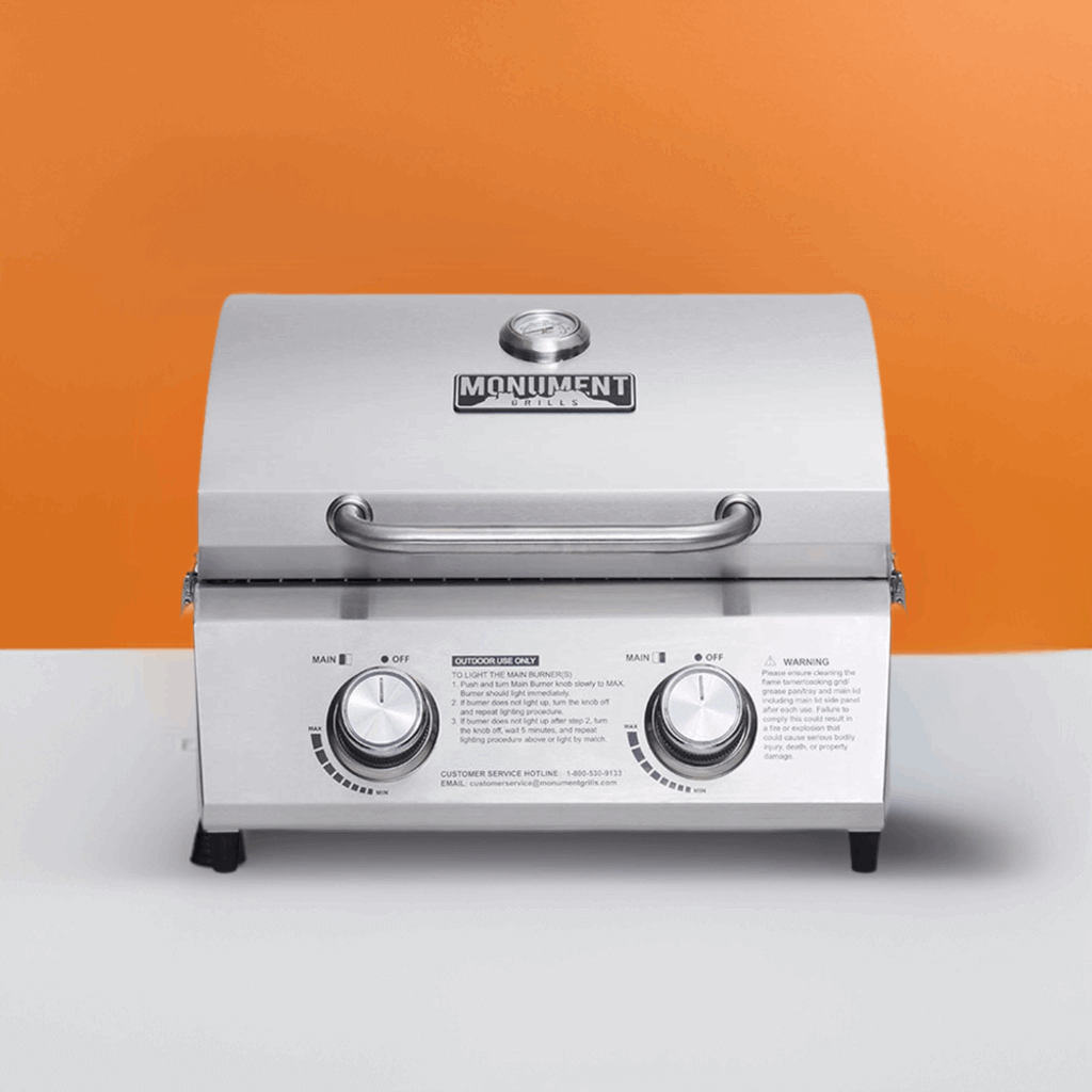 13742 | Stainless Tabletop Propane Gas Grill, photo 8 of 17