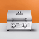 13742 | Stainless Tabletop Propane Gas Grill by Monument Grills