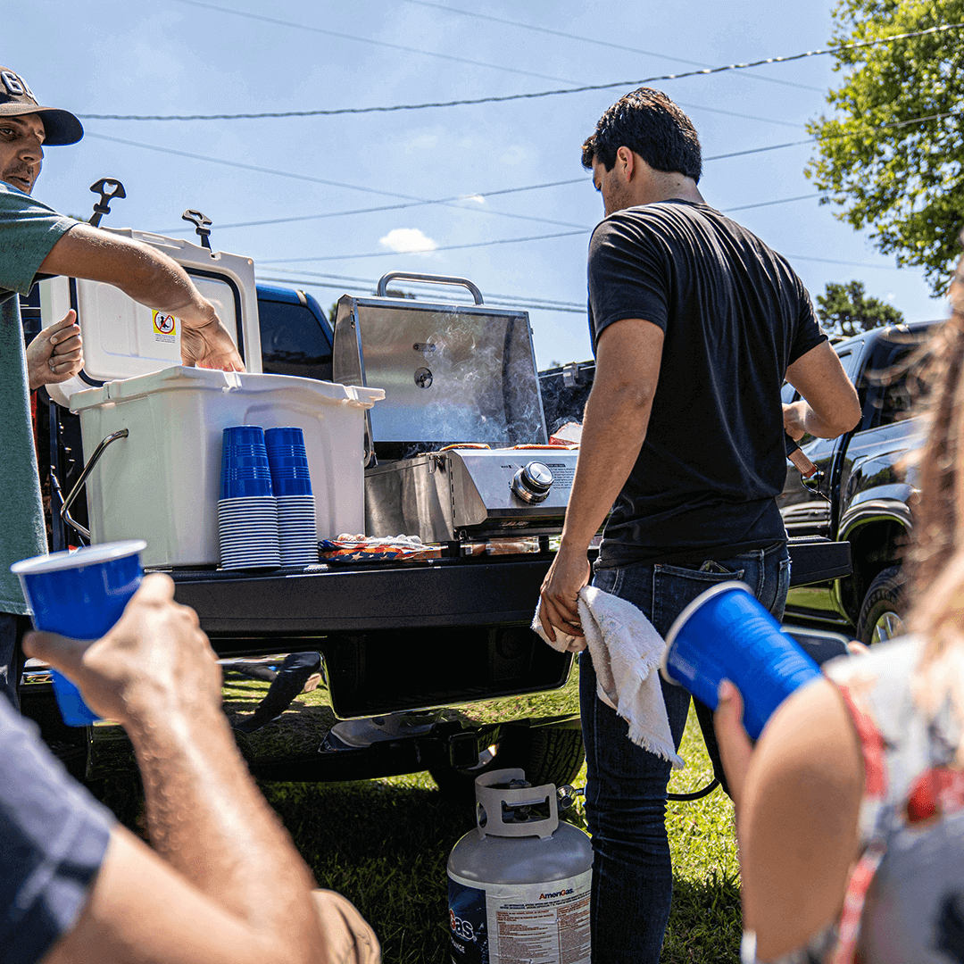 13742 | Stainless Tabletop Propane Gas Grill, photo 6 of 17