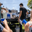 13742 | Stainless Tabletop Propane Gas Grill by Monument Grills