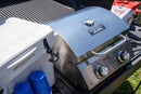 13742 | Stainless Tabletop Propane Gas Grill by Monument Grills