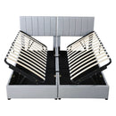 Upholstered Platform Bed With A Hydraulic Storage System by HouseOfZazla