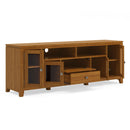 Cosmopolitan - Handcrafted Wide TV Media Stand by HouseOfZazla