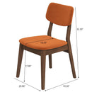 Carlos - Solid Back Side Chair (Set of 2) by Unique Piece Furniture