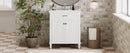 Bathroom Vanity With Ceramic Basin, Soft Close Door And Adjustable Shelves by HouseOfZazla