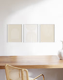 11x14 in, Set of 3, White Aluminum