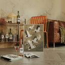 Elegant Japanese Crane Wall Art – Traditional Nature-Inspired Print