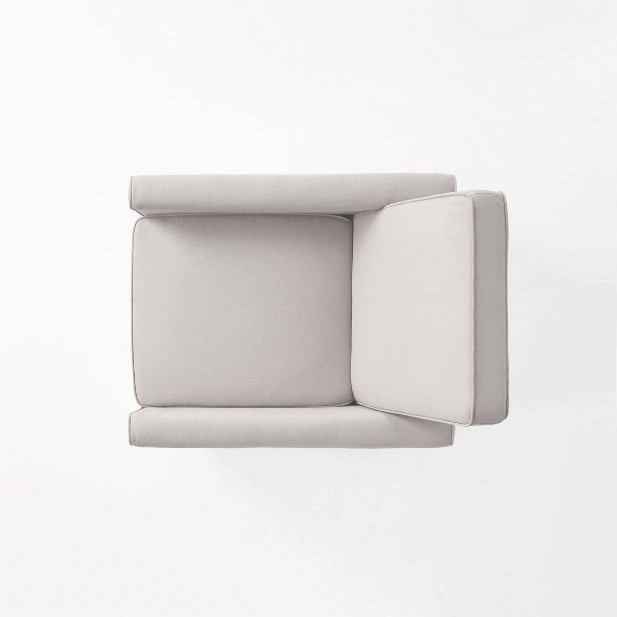 Upholstered Push Back Recliner Chair For Living Room, photo 12 of 40